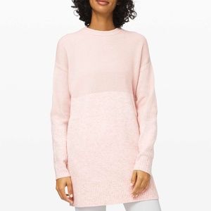 NWT • Lululemon • Pink "Restful Intention" Sweater